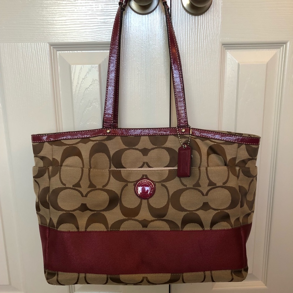 🌺Coach Diaper or business tote